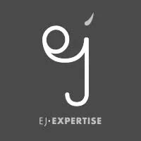 Logo de EJ Expertise, client de l'agence IMPAKTE DIGITAL